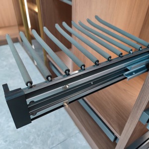 Accessoires de quincaillerie pour armoire RMS, porte-pantalons coulissant monté sur le côté - Product Image 6