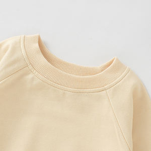 Bahar sonbahar kazak kazak kollu organik bebek kazak çocuk çocuklar üstleri giysi pamuklu kazak çocuk giyim - Product Image 5