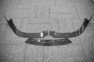 Diffuseur de lèvre de menton avant en Fiber de carbone sèche de haute qualité séparateur de becquet nouvel état ajustement parfait pour <span class=keywords><strong>Ferrari</strong></span> 296 GTB - Product Image 2