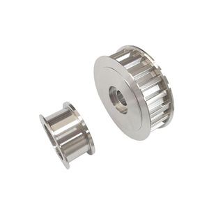 Độ chính xác cao mxl XL L H T5 T10 AT5 AT10 GT2 tùy chỉnh khoan thời gian ròng rọc Nhôm SS thép 3-100 răng khoan 3-30mm - Product Image 3