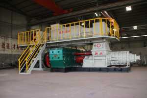 Đỏ <span class=keywords><strong>Interlock</strong></span> lát Khối Máy làm đất sét ép đùn với phương pháp chân không cho dây chuyền sản xuất gạch - Product Image 4