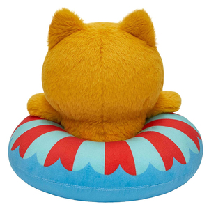Peluche de <span class=keywords><strong>Shiba</strong></span> <span class=keywords><strong>Inu</strong></span> de Alta Calidad de 11 Pulgadas, Juguete de Peluche Suave con Anillo de Natación, Lindo Regalo de Cumpleaños para Niños y Niñas - Product Image 3