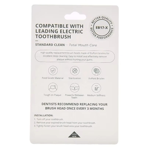 4 Pack in Stock Oral <b>Toothbrush</b> Brush <b>Heads</b> - Product Image 4
