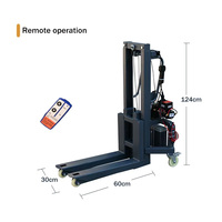 Nouveau Portable détachable 300kg 1.6m éclairage de scène haut-parleur élévateur petit chariot élévateur pour minivan chargement et déchargement des marchandises