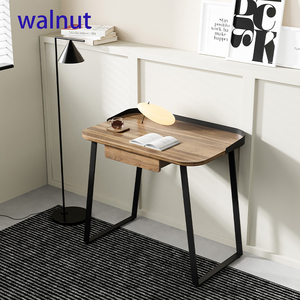 Hiện đại tối giản walnut bàn văn phòng đơn giản nhà máy tính và sinh viên phòng ngủ bàn thích hợp cho không gian nhỏ cho bài tập về nhà - Product Image 2