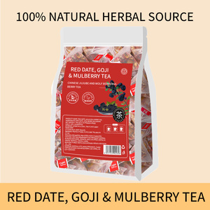 Tisana alle erbe di datteri rossi, goji e gelso per il benessere femminile - Senza zucchero, senza caffeina, naturale, nutriente per il sangue, per la cura della pelle e la bellezza - Product Image 5