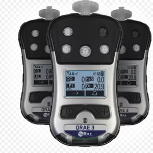Moniteur portable 4 gaz QRAE 3 (PGM-2500) avec options sans fil et pompe, détecteur O2 LEL CO H2S avec alarme de chute d'agent - Product Image 4