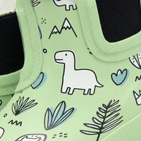 Bottes de pluie Chelsea en caoutchouc pour tout-petits, collection quatre saisons, motif animaux de dessin animé nordique et ballons, imperméables, vente en gros