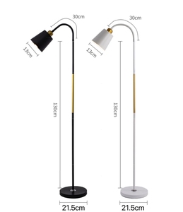 Có thể điều chỉnh đầu đèn sàn MAINSTAYS đứng ánh sáng hiện đại đơn giản góc đứng đèn cho phòng ngủ văn phòng - Product Image 5