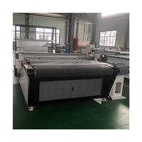 Machine de découpe laser pour tissu écologique, caméra CCD, découpeuse numérique à plat vibrante avec chargeur automatique pour textiles imprimés