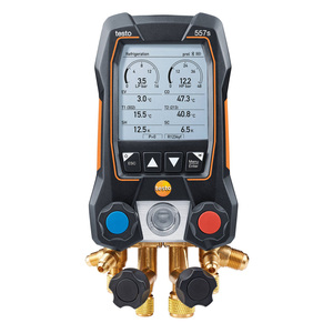 Kit de Vacío Inteligente Testo 557s 0564 5571, Manómetro Digital con Sondas de Temperatura Inalámbricas y de Pinza - Product Image 2