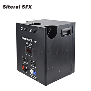 SITERUISFX 200w Machine à flammes à trois têtes, équipement d'effets de feu DMX pour scène de concert, discothèque, <span class=keywords><strong>DJ</strong></span> - Product Image 5