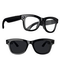 Lunettes intelligentes W600 Caméra HD AI Reconnaissance photo Enregistrement vidéo Traducteur de langue IP65 Étanche Appels sans fil Musique locale