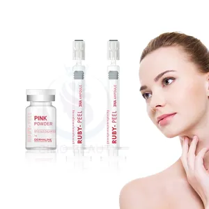 Da giữ ẩm sinh học biomicroneedling microneedl tảo SPicule màu xanh lá cây Mặt bột xốp microneedle Peel Kit