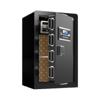 Caja de seguridad digital de seguridad electrónica de acero de gran tamaño a precio de fábrica, puerta de bóveda ignífuga para seguridad del hogar de oficina