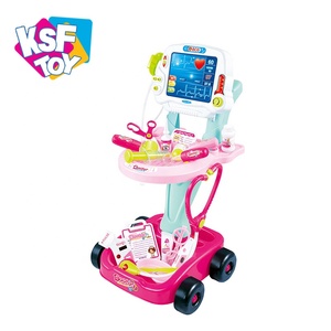 semblant jouer infirmière rôle jeu musique lumière en plastique <span class=keywords><strong>docteur</strong></span> <span class=keywords><strong>chariot</strong></span> <span class=keywords><strong>jouet</strong></span> kits médicaux <span class=keywords><strong>docteur</strong></span> jouets pour enfants - Product Image 2