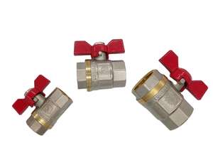 Customizável 1/2-2 \ "CW617N Hand-Controlled Latão Gás Ball Valve Água Base Bronze Estrutura OEM Suportado - Product Image 2