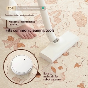 Tappeto Premium in Stile Crema Persiano per Soggiorno, Impermeabile, Antimacchia, Facile da Pulire, Confortevole, per Camera da Letto e Arredamento Casa - Product Image 3