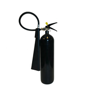 Extincteur à CO2 noir sans résidus de 2 kg avec buse professionnelle pour lutte rapide contre les incendies électriques
