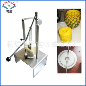Máquina peladora de piña de acero inoxidable, procesador manual de frutas, uso comercial, fácil de operar - Product Image 4