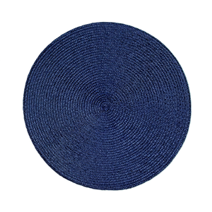 Set di tovagliette rotonde Excelsa, 6 pezzi, blu, 36x36 cm, in plastica - Product Image 2