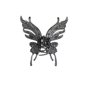 กิ๊บติดผมรูปผีเสื้อสีเงินขนาดใหญ่ แข็งแรง ทนทาน สำหรับ<span class=keywords><strong>ผม</strong></span>บางและ<span class=keywords><strong>ผม</strong></span>หนา เครื่องประดับแฟชั่นสำหรับผู้หญิง - Product Image 5