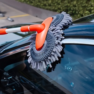 360 độ xoay linh hoạt rửa xe làm sạch bàn chải dài xử lý với đôi sợi nhỏ lông có thể thu vào công nghệ - Product Image 3