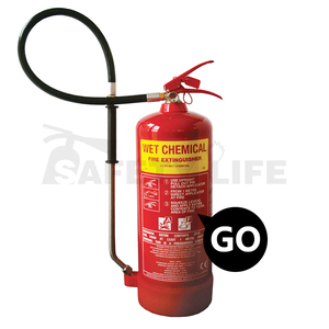 Estintore Chimico a Umido Senza Fluoro 6L 8L 12L, Attrezzatura Antincendio Ecologica per Cucine Residenziali e Commerciali - Product Image 3
