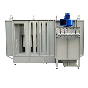 COLO-0825 Automatic Powder Coating Booth Tunnel Powder Paint Spray Booth