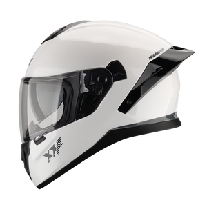 Nuevos Cascos de Motocross Integrales ABS Blanco Mate con Alerón Grande, Doble Visera, Hebilla de Liberación Rápida, Talla XXL, para Todas las Estaciones, DOT - Product Image 5