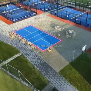 Los Niños Juegan al Aire Libre en su Patio Trasero, con Múltiples Deportes y Canchas <span class=keywords><strong>de</strong></span> Baloncesto Pintadas y Líneas <span class=keywords><strong>de</strong></span> Tamaño <span class=keywords><strong>de</strong></span> <span class=keywords><strong>Cancha</strong></span> <span class=keywords><strong>de</strong></span> Pickleball - Product Image 5