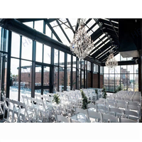 Edificio Comercial Prefabricado para Bodas, 30x20, Estructura de Acero, Construcción Prefabricada