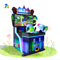 Máquina de Videojuegos de Disparos para Niños MSKY, Operada con Monedas, 2 Jugadores, Familiar, Certificación CE, Entretenimiento de Interior
