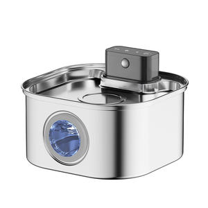 Distributore automatico di acqua per gatti a induzione Wireless Smart eco per animali domestici 304 in acciaio inox Non elettrico acqua per gatti - Product Image 2
