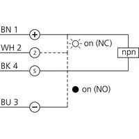 Barrières lumineuses et capteurs réfléchissants diffus de la série O-M18 Standard OR18-1FMR3600N3 avec un angle de 90° °   optiques angulaires