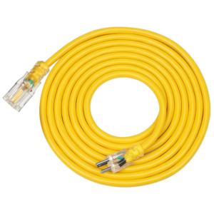 <span class=keywords><strong>Rallonge</strong></span> de calibre 12 à 3 broches pour l'<span class=keywords><strong>extérieur</strong></span>, résistante au froid et résistante au froid UL 50 pi 12/3, avec extrémité témoin lumineuse - Product Image 6