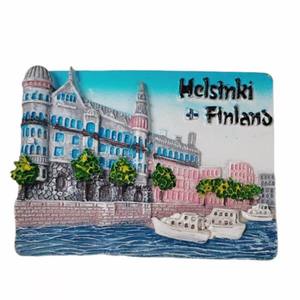 Imanes creativos para refrigerador en 3D con diseño de cabeza de ciervo, recuerdo de resina, imanes magnéticos para refrigerador. - Product Image 4