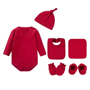 Set regalo di abbigliamento in cotone 100% bambino neonato neonato 8 pezzi