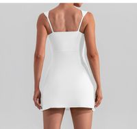 Ropa Deportiva para Mujer, Transpirable, de Spandex/Nailon, con Estampado de Dibujos Animados, para Ejercicio, Golf, Yoga, Baile, de Una Pieza, Manga Larga, Pantalones Cortos, Tenis
