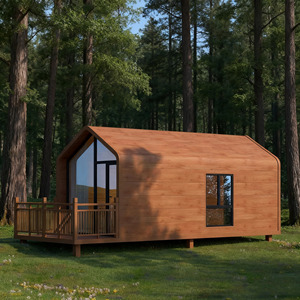 Casa Modular Prefabricada de Acero de Dos Pisos, Moderna, Popular, Móvil, Tipo Cabaña Apple, de Alta Calidad a Precio de Fábrica - Product Image 1