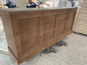 Restoran ve otel yemek ziyafet için katı ahşap katlanır büfe yemek masası - Product Image 3