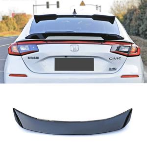 Welta Front Single Deck <b>Rear</b> <b>Spoiler</b> Facelift Original Look Polished Finish for Civic 11th Hatchback MG 2022 - Product Image 1