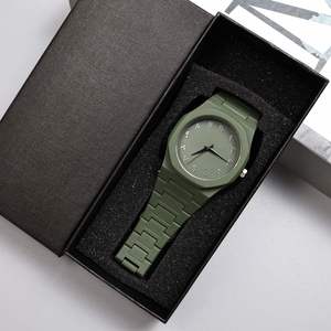 <span class=keywords><strong>Orologi</strong></span> al Quarzo Ottagonali <span class=keywords><strong>con</strong></span> <span class=keywords><strong>Numeri</strong></span> Arabi, Cinturino in Plastica in Vari Colori, Regolatore a Catena e Confezione Regalo - Product Image 5