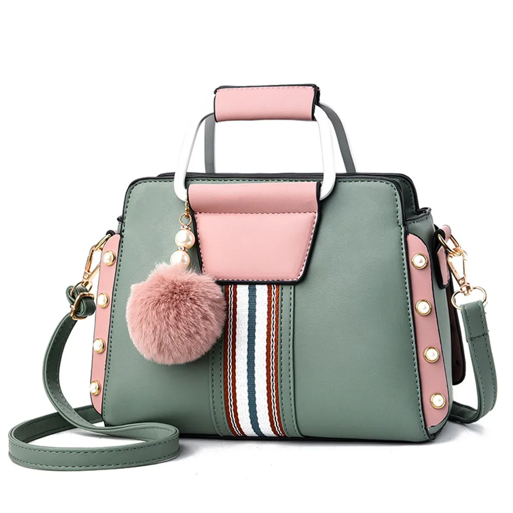 Supplier Wholesale 2022 Pu Leather Single Shoulder Bags Women Ladies Tote Handbags