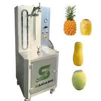 Industriële watermeloen-, cantaloupe- en ananas-schilmachine voor automatische fruitverwerking