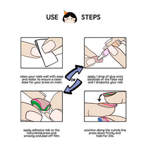 Ms.miemie - Juego de 24 <span class=keywords><strong>Uñas</strong></span> Postizas de Ataúd en ABS, Reutilizables, <span class=keywords><strong>Cortas</strong></span>, <span class=keywords><strong>Color</strong></span> Neón, Polvo de <span class=keywords><strong>Uñas</strong></span>, <span class=keywords><strong>Color</strong></span> Sólido, Aurora - Product Image 4