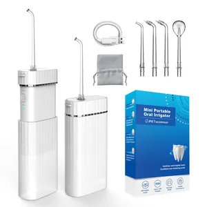 Irrigador oral elétrico sem fio recarregável, fio dental de china profissional