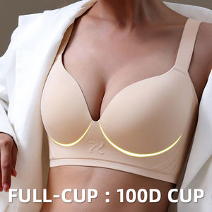 Soutien-gorge de yoga de sport anti-affaissement pour femme de grande taille sans trace, soutien-gorge de yoga <span class=keywords><strong>100D</strong></span> pour la poitrine, anti-gravité, avec rapport latéral élevé - Product Image 2