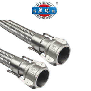 Tuyau tressé en PTFE SUS304 DN10-<span class=keywords><strong>150mm</strong></span> Longueur 20-20000mm Épaisseur 1.5-2.2mm Résistance à la fatigue supérieure à 10000 cycles Résistance à la corrosion - Product Image 5