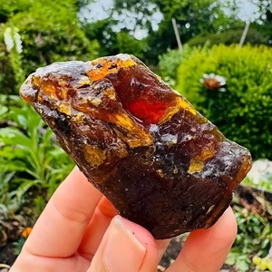 宝石用原石,宝石用原石,宝石用原石,半生原石,樹液,天然琥珀色 - Product Image 6